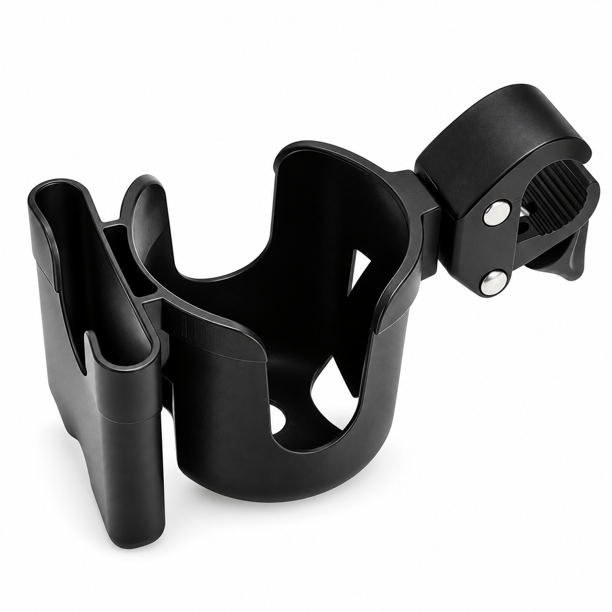 2-in-1 Stroller Cup & Phone Holder – Universal Clamp