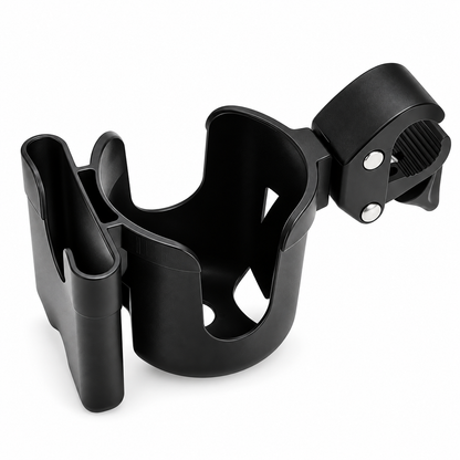 2-in-1 Stroller Cup & Phone Holder – Universal Clamp