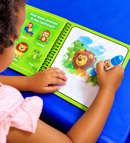 Magic Water Painting Book
