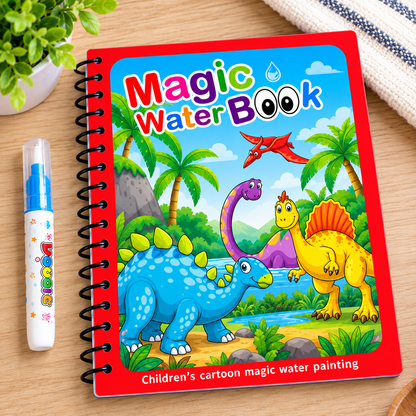 Magic Water Painting Book