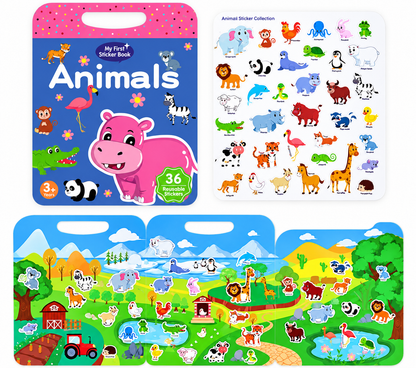 Reusable Sticker Activity Book