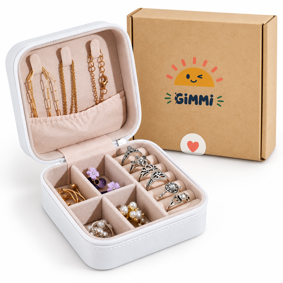 Mini Travel Jewellery Case